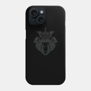 Bear Samurai Phone Case