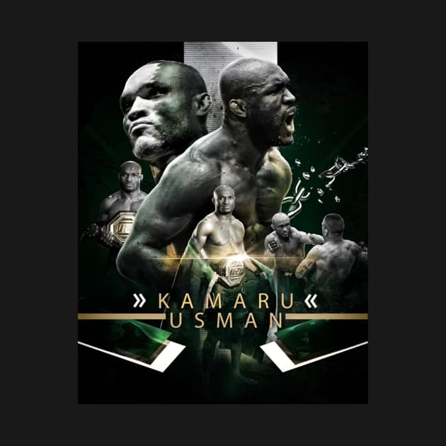 Kamaru Usman 'The Nigerian Nightmare' by Fit-Flex