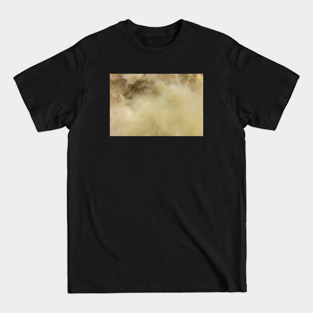 Discover Sand rushing through water as it begins to settle - Sand - T-Shirt