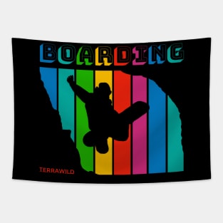 SNOWBOARDING - TERRAWILD Tapestry