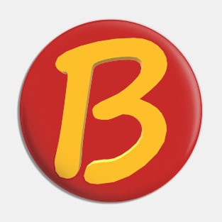 Letter B Pin