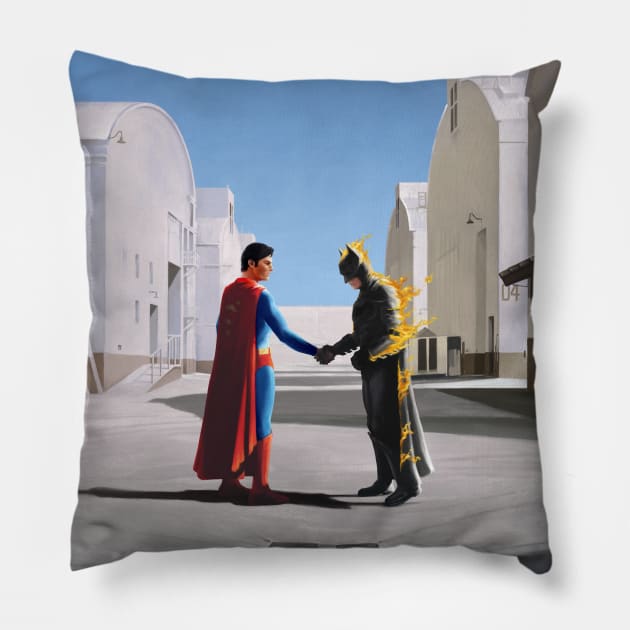 Wish You Were here Pillow by vincentcarrozza