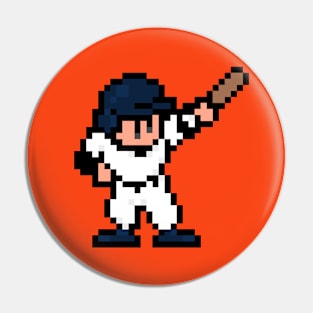 8-Bit Home Run - Detroit Pin