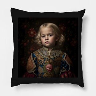 Living Dolls of Ambiguous Royal Descent Pillow