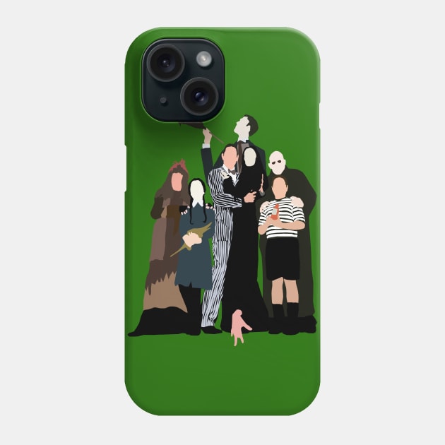 Minimalist Addams Family Phone Case by sigsin