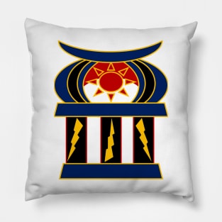 The Temple of Blitzschock Pillow