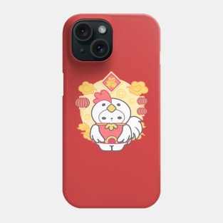 Feathery Charm: Chicken Rooster Zodiac Phone Case