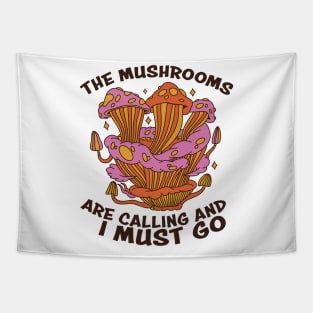Mushroom Shirt Design - Unique Fungi Design for Mushroom Lovers Tapestry