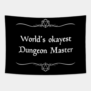 World's Okayest Dungeon Master Tapestry