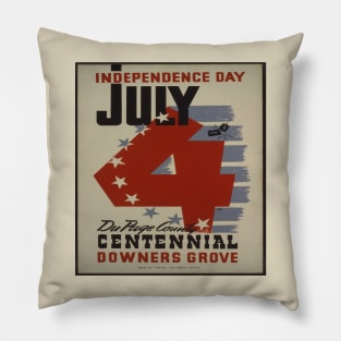 independence day 4th of july Pillow