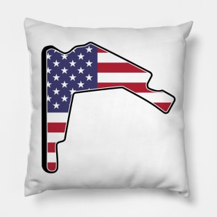 St. Petersburg Street Circuit [flag] Pillow