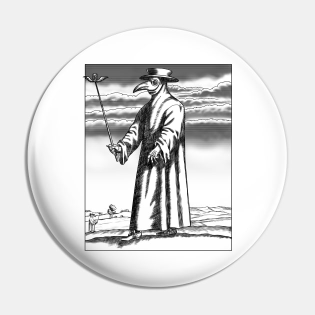 The Plague Doctor: A haunting reminder of a dark chapter in history Pin by Holymayo Tee