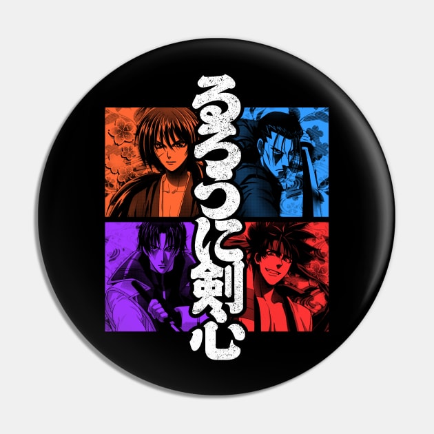 Meiji Team (color) Pin by geekingink