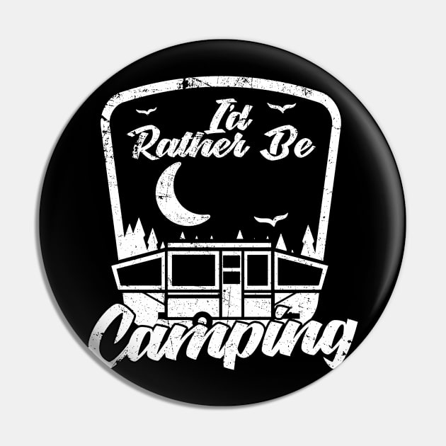 camping Pin by CurlyDesigns