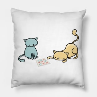 Cat's Game Pillow