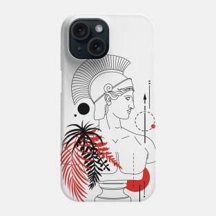 Funny Hipster Ares Greek God // Funny Greek Mythology Phone Case