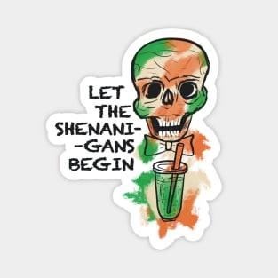 Shenanigans begin Magnet