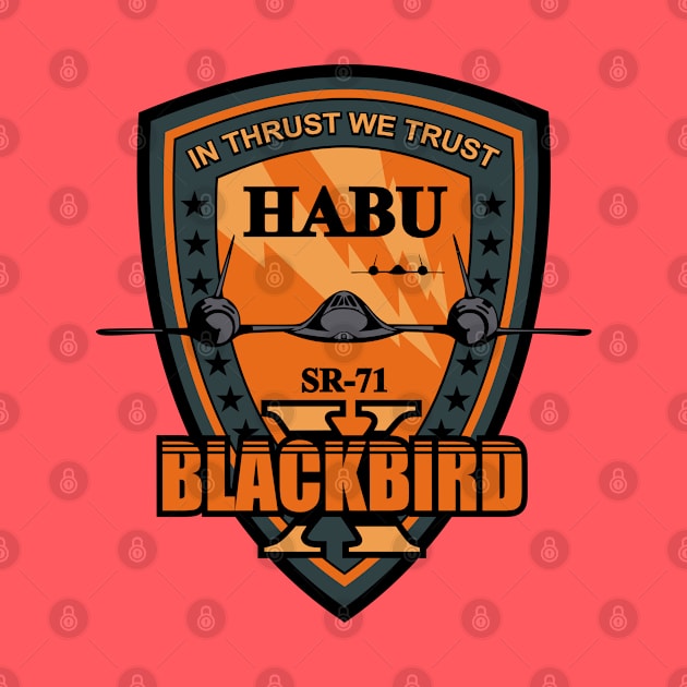 SR-71 Blackbird Habu by TCP