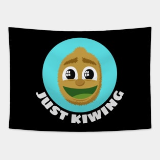 Just Kiwing | Kiwi Pun Tapestry