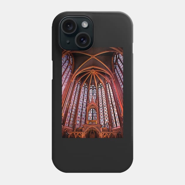 Inside Sainte-Chapelle - Paris Phone Case by Cretense72