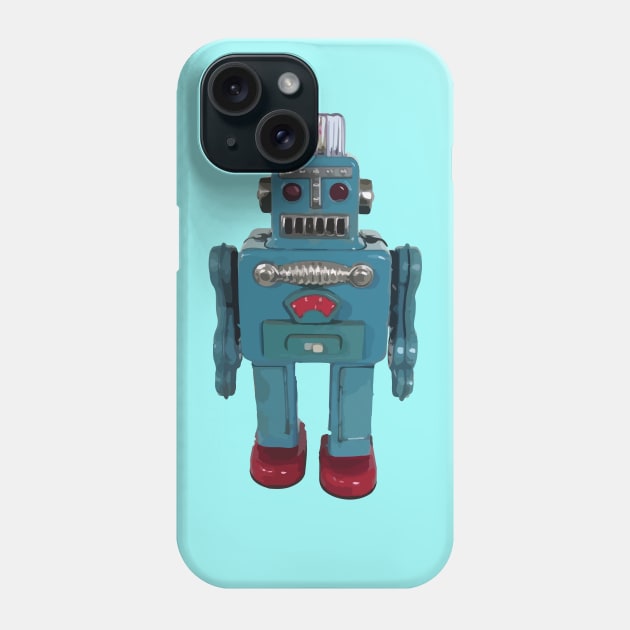 Toy Robot Phone Case by DavidLoblaw