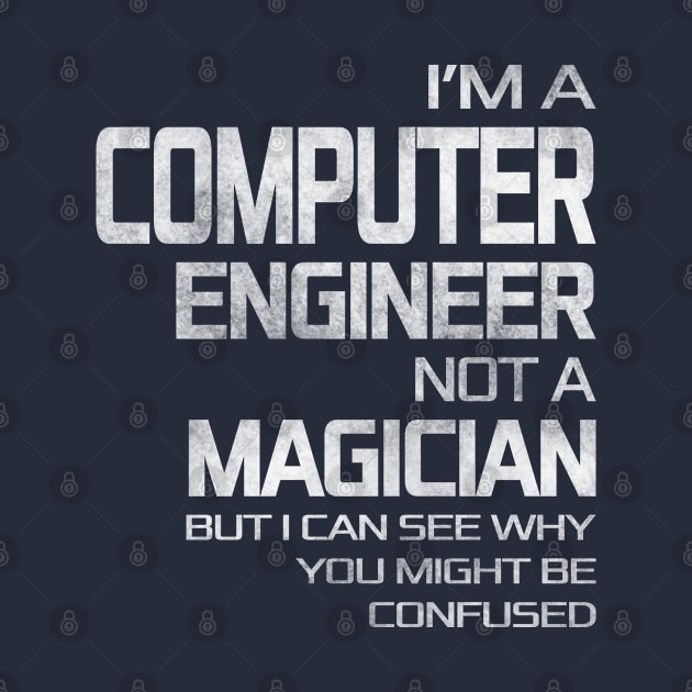 Computer engineer shirt - funny tee by missalona