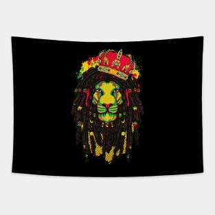 Reggae Music lovers Jamaican royal Lion Gift Tapestry