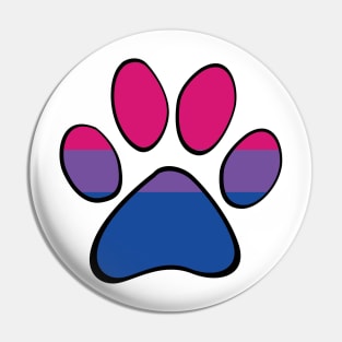 Bisexual Pride Paw Pin