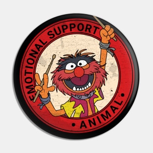 Vintage Muppets Emotional Support Animal Pin