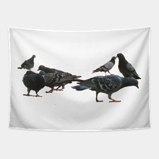 City Birds Tapestry