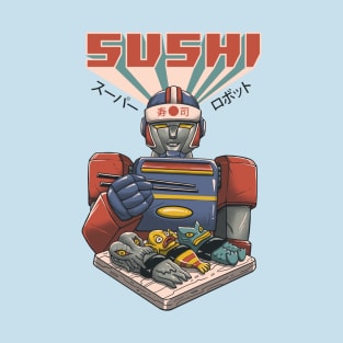 Super Sushi Robot T-Shirt