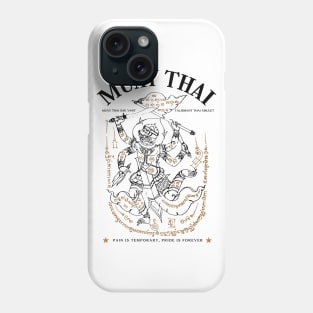 Kickboxing Tattoo Muay Thai Sak Yant Monkey King Phone Case