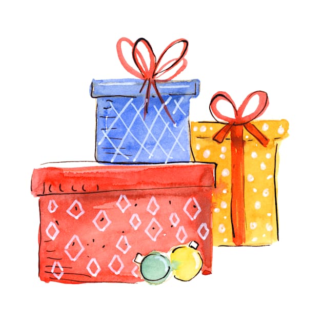 Cute Watercolor Gifts by SWON Design