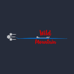 Ski Wild Mountain, United States T-Shirt