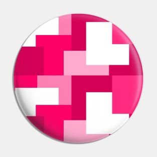 Pink abstract squares tiles pattern Pin