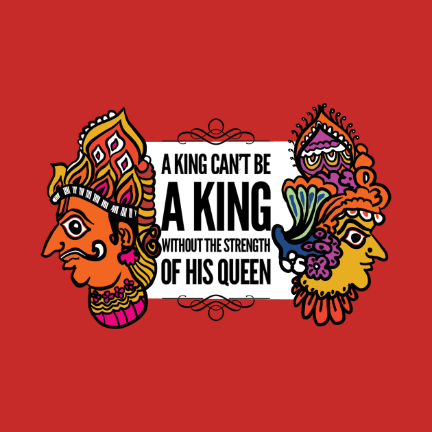 king and queen by Conqcreate Design