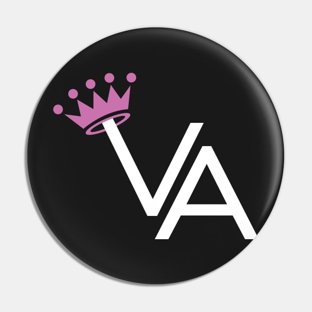 Queen of Virginia VA by AiReal Apparel Pin by airealapparel