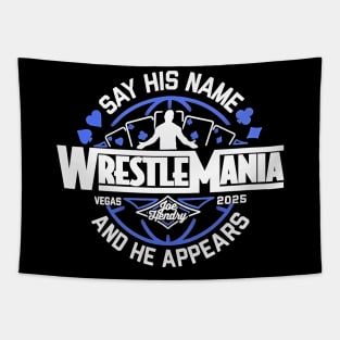 joe hendry wrestlemania shirt Tapestry