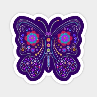 Sparkly Butterfly Magnet