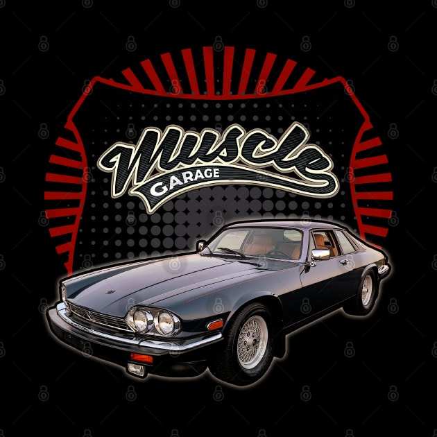 Jaguar XJS 1989 car muscle by JocelynnBaxter