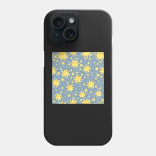 Sundazzle on Soft Blue Repeat 5748 Phone Case