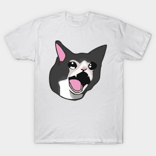 Yamete Kudasai Meme Crying Screaming Cat Yamero Japanese - Cat Memes -  T-Shirt