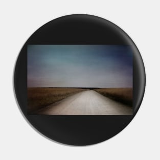 Lonely Country Road photograph Pin