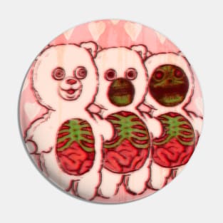 teddy teddy teddy Pin