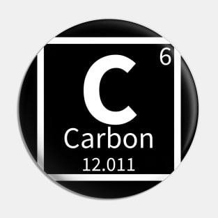 Carbon — Periodic Table Element 6 Pin