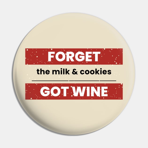 Christmas Wine Pin by LadyAga