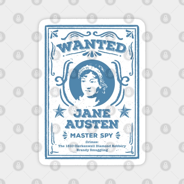 Jane Austen: Master Spy Magnet by Yue