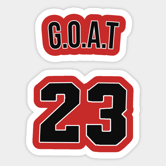 Sticker Michael Jordan Chicago Bulls 23