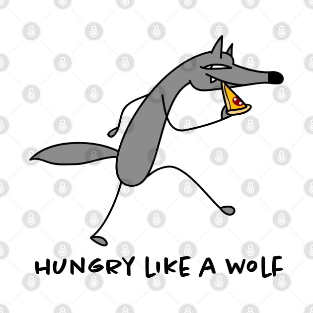 Hungry like a wolf by spontania