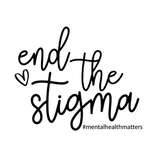 Mental Health Matters End The Stigma Psychology Women T-Shirt